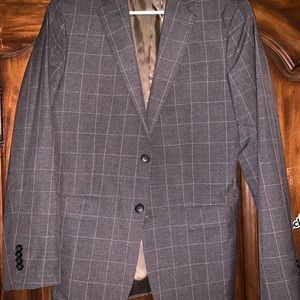 Banana republic sports coat blazer plaid